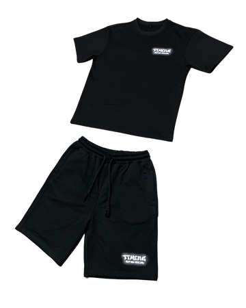 Graft & Pray Tee - Black & White