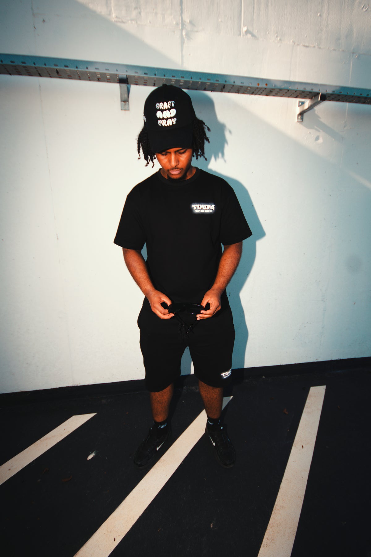 Graft & Pray Shorts - Black