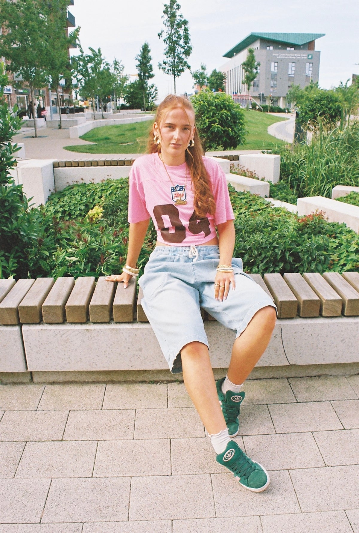 ‘04 Mesh Jersey - Pink & Brown