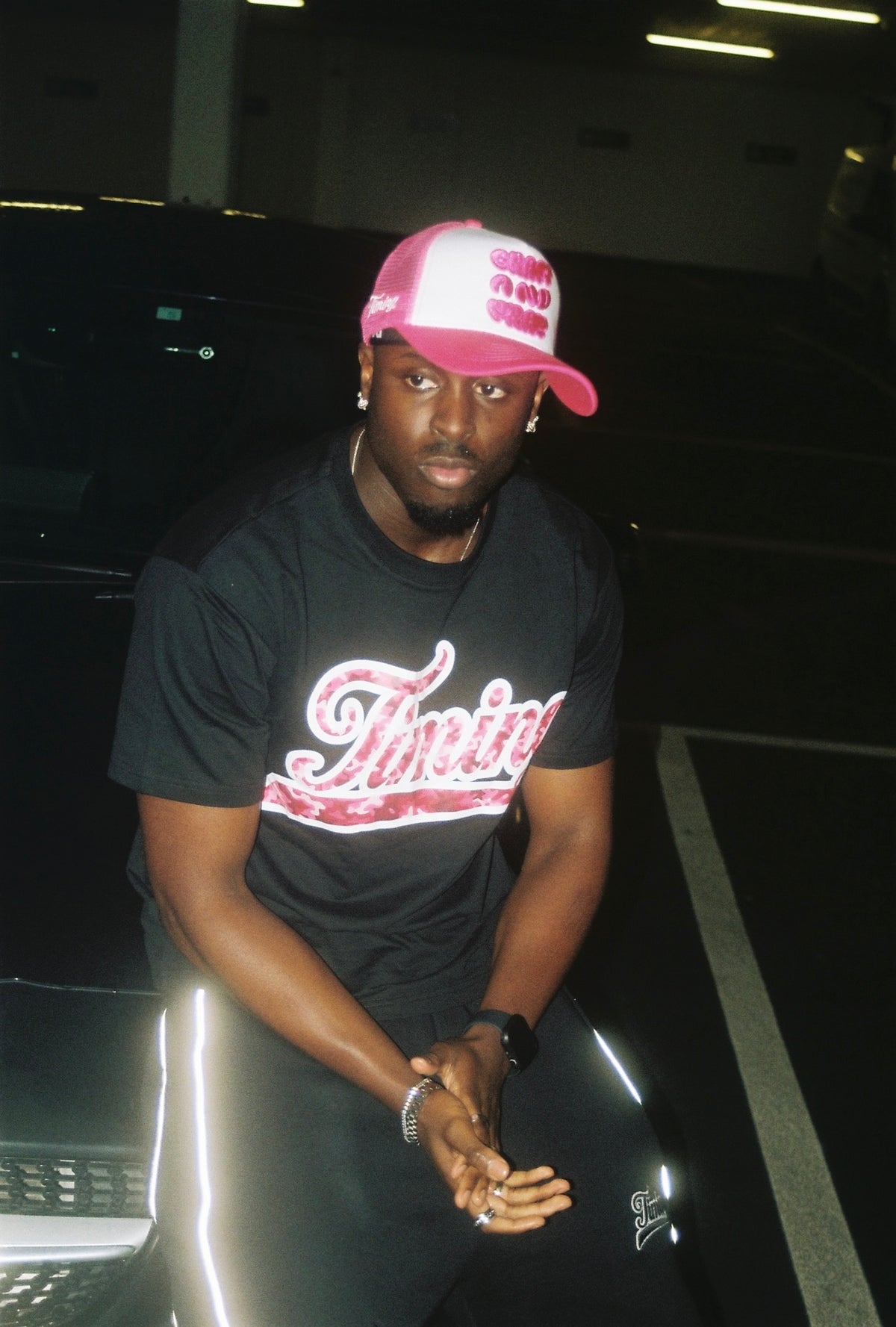 Graft & Pray Trucker Cap - Pink