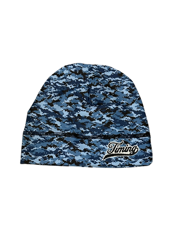 Blue Digi Camo Satin-lined Skull Cap