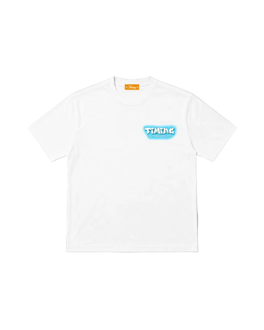 Graft & Pray Tee - Blue & White