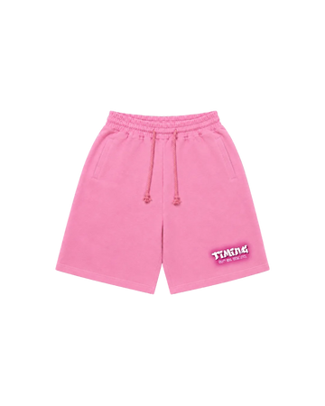 Graft and Pray Shorts - Pink