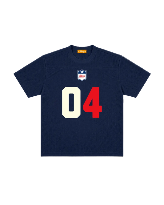 ‘04 Mesh Jersey - Navy, White & Red