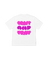 Graft & Pray Tee - Pink & White
