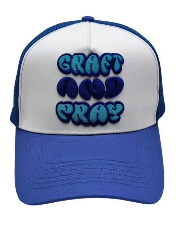 Graft & Pray Cap - Blue