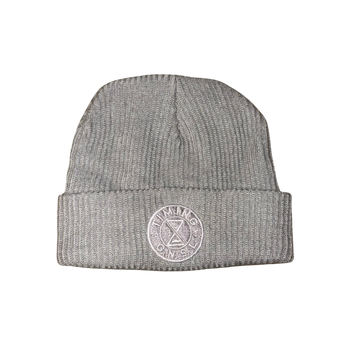 Grey Purpose Beanie