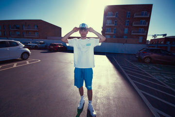Graft & Pray Shorts - Blue