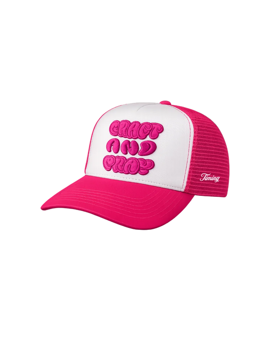 Graft & Pray Trucker Cap - Pink