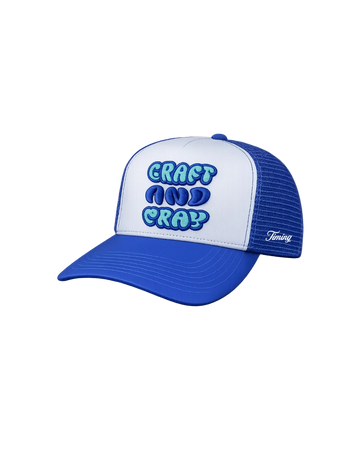 Graft & Pray Trucker Cap - Blue